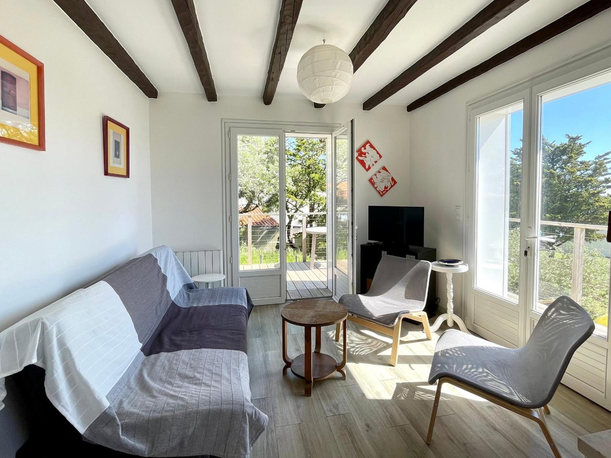 Maison Familiale Au Calme, Proche Plage, 9 Couchages, Terrasses, Wifi, Garage Velo - Bretignolles-Sur-Mer - Fr-1-231-203 ภายนอก รูปภาพ
