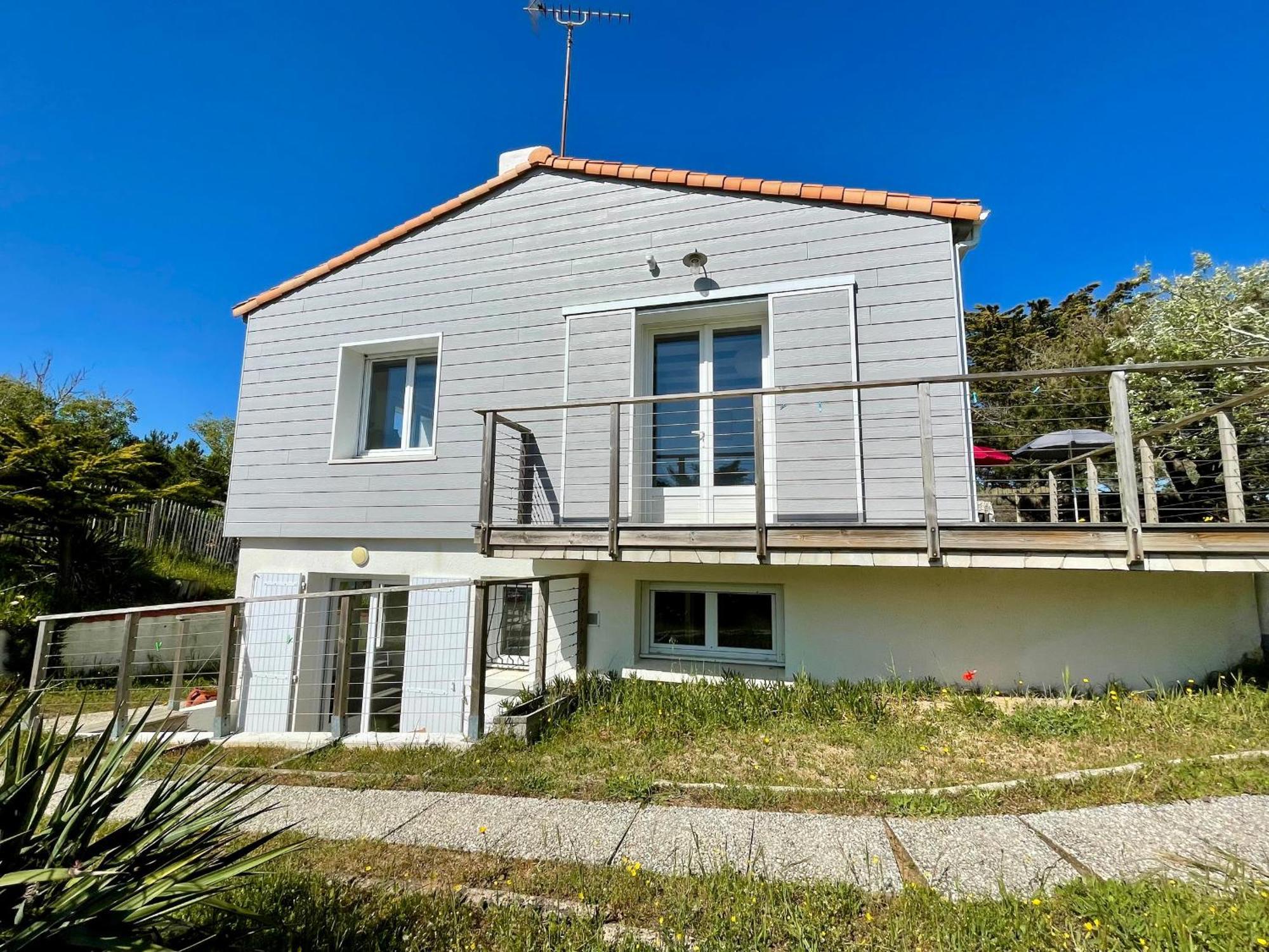 Maison Familiale Au Calme, Proche Plage, 9 Couchages, Terrasses, Wifi, Garage Velo - Bretignolles-Sur-Mer - Fr-1-231-203 ภายนอก รูปภาพ