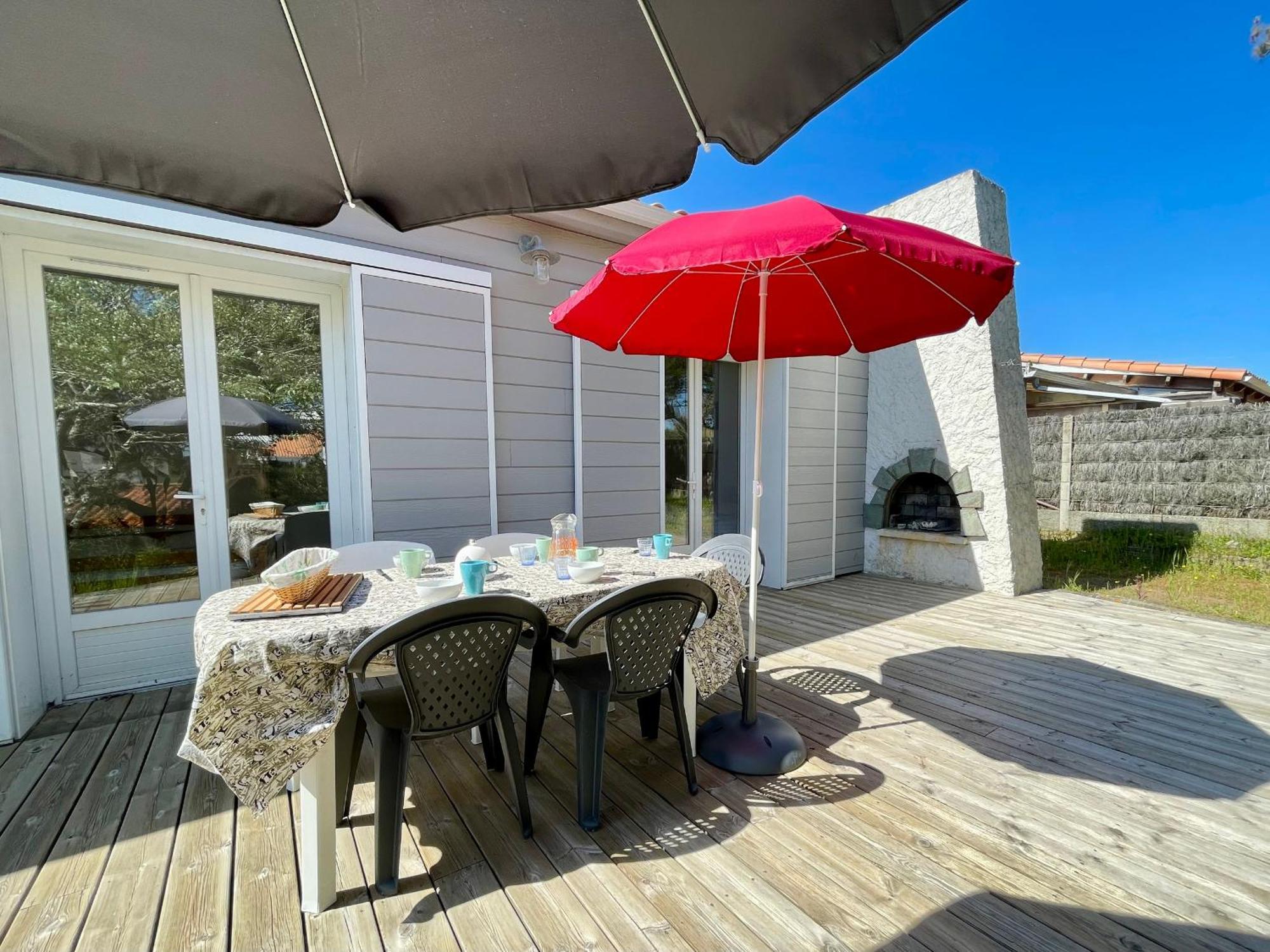 Maison Familiale Au Calme, Proche Plage, 9 Couchages, Terrasses, Wifi, Garage Velo - Bretignolles-Sur-Mer - Fr-1-231-203 ภายนอก รูปภาพ