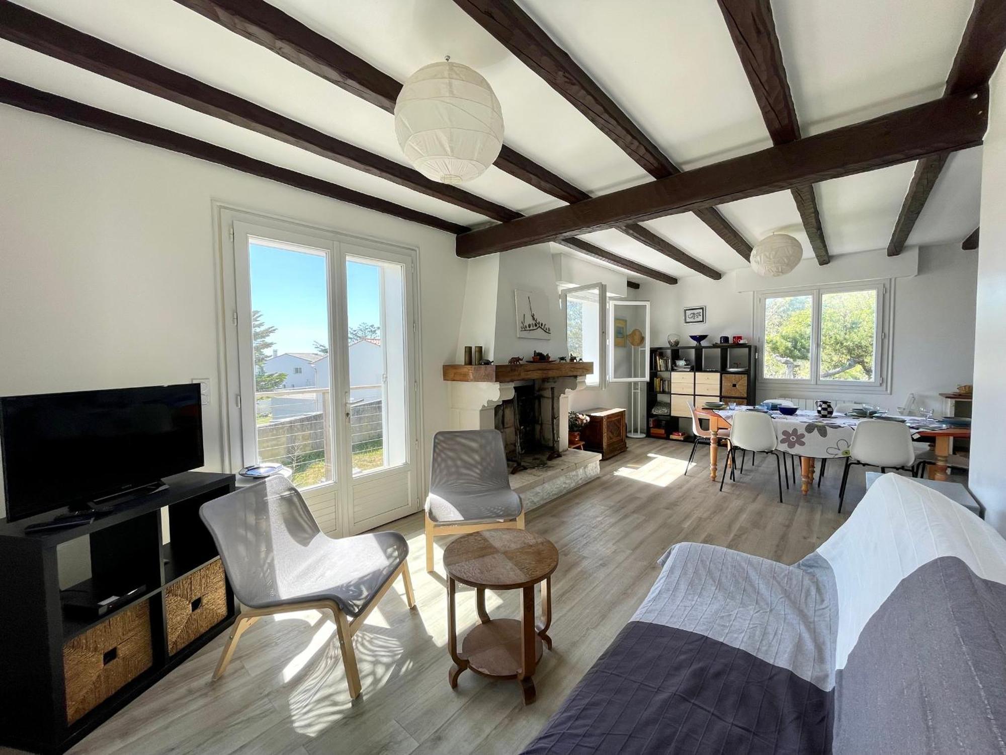 Maison Familiale Au Calme, Proche Plage, 9 Couchages, Terrasses, Wifi, Garage Velo - Bretignolles-Sur-Mer - Fr-1-231-203 ภายนอก รูปภาพ