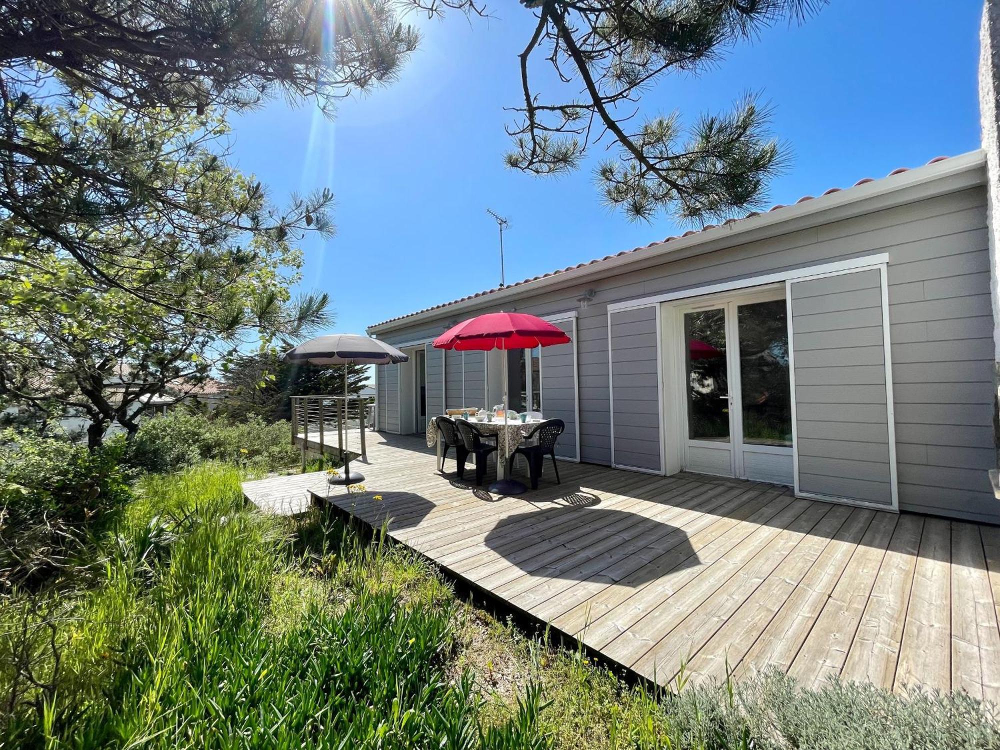 Maison Familiale Au Calme, Proche Plage, 9 Couchages, Terrasses, Wifi, Garage Velo - Bretignolles-Sur-Mer - Fr-1-231-203 ภายนอก รูปภาพ