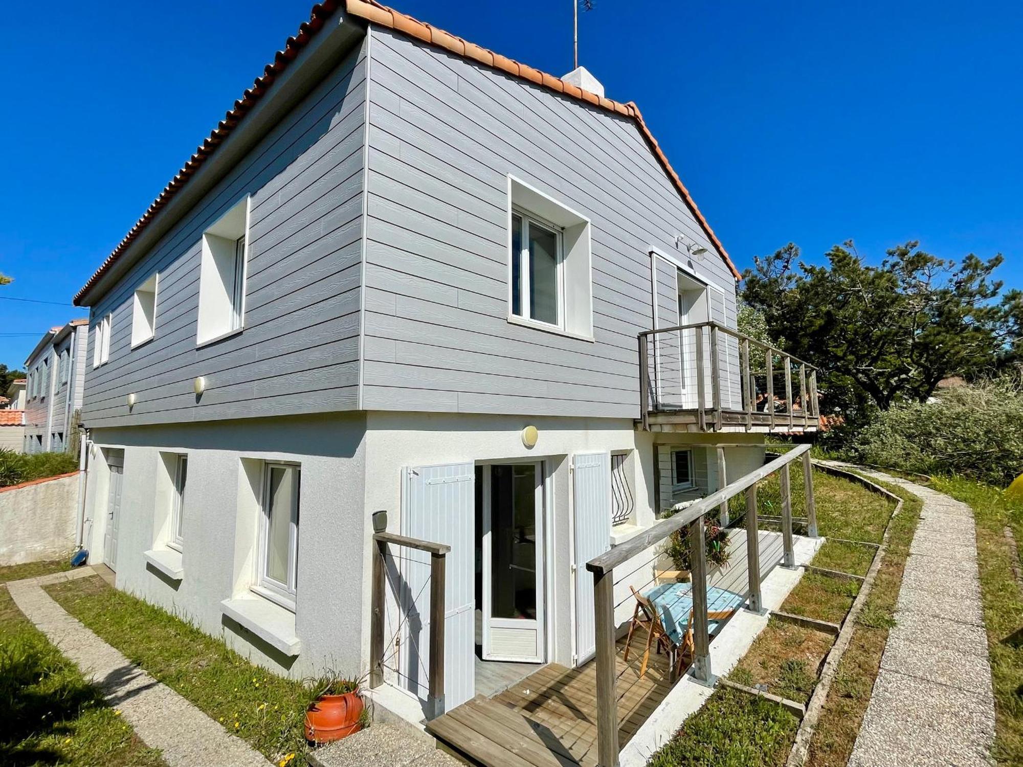 Maison Familiale Au Calme, Proche Plage, 9 Couchages, Terrasses, Wifi, Garage Velo - Bretignolles-Sur-Mer - Fr-1-231-203 ภายนอก รูปภาพ